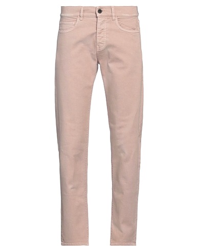 PENCE Casual trouser Light brown 98% Cotton, 2% Elastane