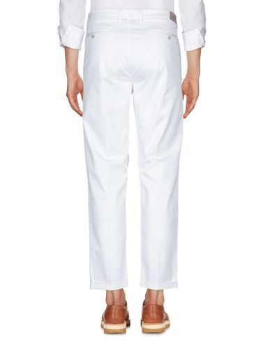 Shop Re-hash Re_hash Man Pants White Size 31 Cotton, Elastane