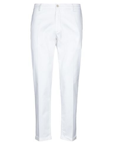 Re-hash Re_hash Man Pants White Size 29 Cotton, Elastane In White