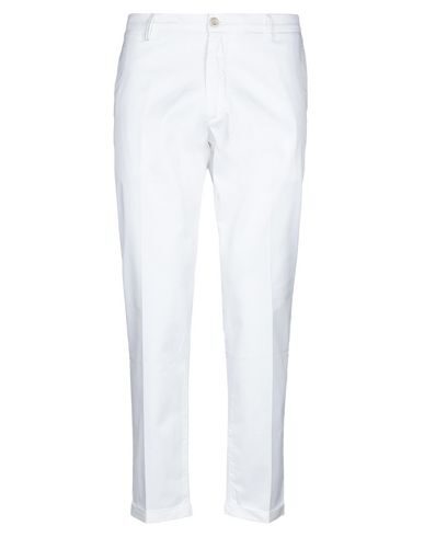 Re-hash Re_hash Man Pants White Size 31 Cotton, Elastane