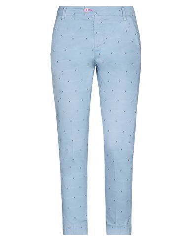 Baronio Casual Pants In Sky Blue