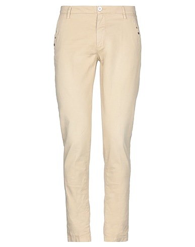 AGLINI Casual trouser Sand 97% Cotton, 3% Elastane
