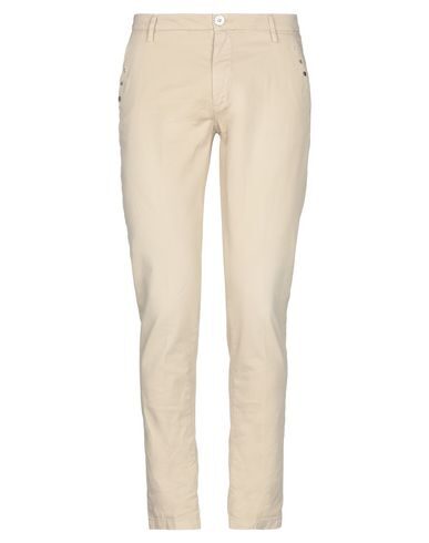 Shop Aglini Man Pants Sand Size 35 Cotton, Elastane In Beige