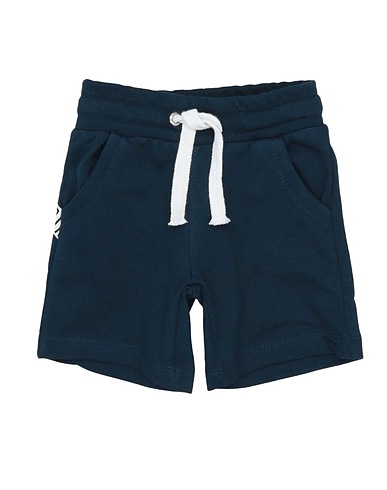 BIKKEMBERGS Shorts & Bermuda Midnight blue 100% Cotton