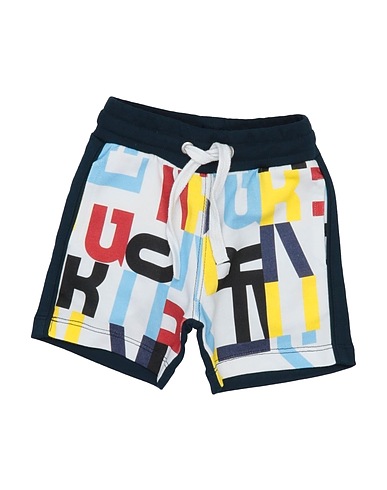 BIKKEMBERGS Shorts & Bermuda White 100% Cotton