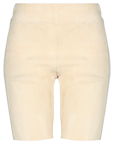 JIL SANDER Pantalone pelle Beige 100% Pelle di agnello
