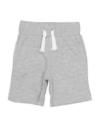BIKKEMBERGS Shorts & Bermuda Grey 50% Cotton, 50% Polyester