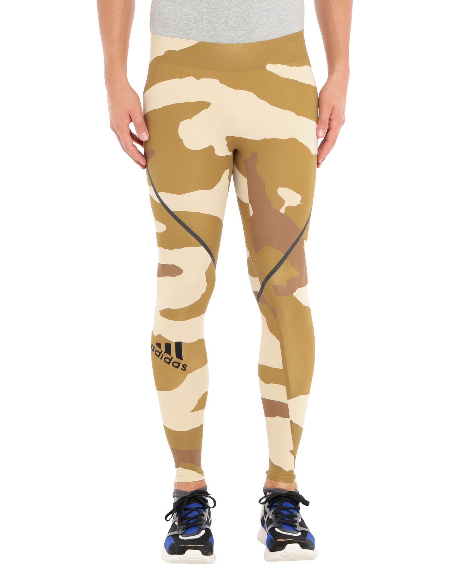 tan adidas leggings