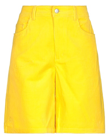 CONVERSE Shorts & Bermuda Yellow 100% Cotton