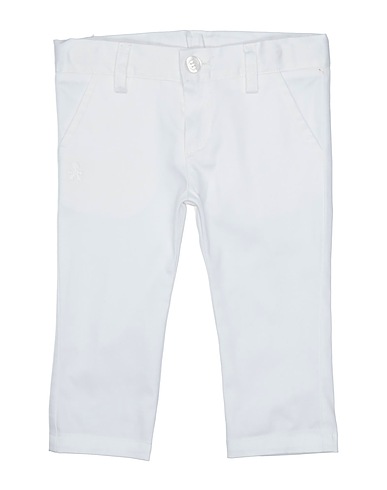 LE BEBÉ Casual pants White 97% Cotton, 3% Elastane