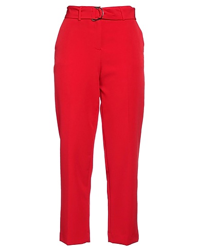 LIU •JO Casual pants Red 88% Polyester, 12% Elastane