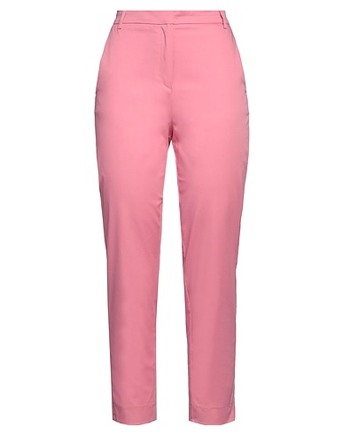 BALLANTYNE Casual pants Pink 98% Cotton, 2% Elastane