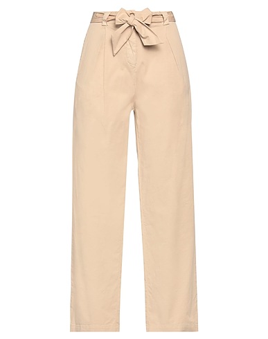 ZHELDA Pantalone Beige 97% Cotone, 3% Elastan