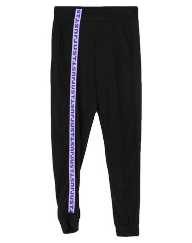 Shop Just Cavalli Woman Pants Black Size 10 Viscose, Polyamide, Polyester
