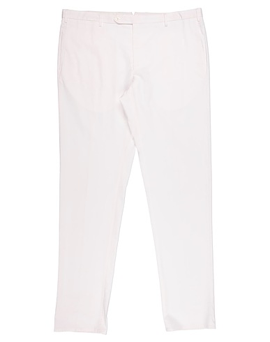 ZANELLA Casual trouser White 97% Cotton, 3% Elastane