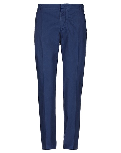 ENTRE AMIS Casual trouser Blue 65% Cotton, 33% Polyester, 2% Elastane