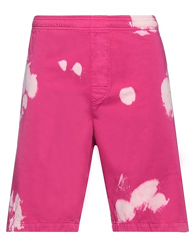 LIFE SUX Shorts & Bermuda Magenta 100% Cotton
