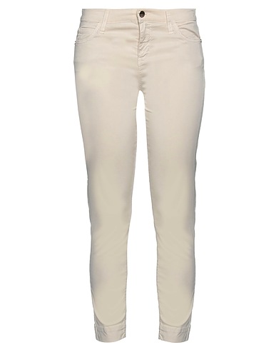 KAOS JEANS Casual trouser Beige 56% Tencel™, 42% Cotton, 2% Elastane