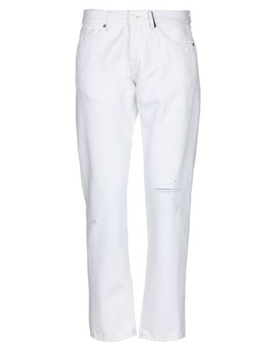 Mc Denimerie Man Pants White Size 36 Cotton