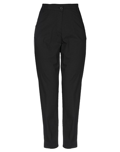 MANILA GRACE Pantalone Nero 97% Cotone, 3% Elastan