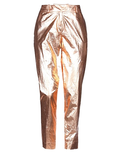 MANILA GRACE Casual trouser Copper 100% Cotton