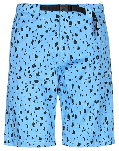 LIFE SUX Shorts & Bermudas Azurblau 100% Baumwolle