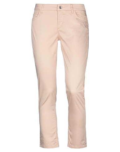 LIU •JO Casual pants Beige 96% Cotton, 4% Elastane