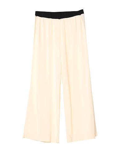 SUOLI Pantalón Marfil 95% Viscosa, 5% Elastán
