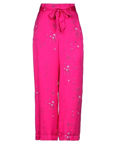 MANILA GRACE Pantalone Fucsia 100% Viscosa