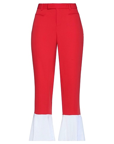 FRANKIE MORELLO Casual trouser Red 100% Polyester