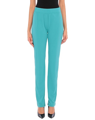 PIANURASTUDIO Pantalone Turchese 76% Acetato, 19% Poliammide, 5% Elastan