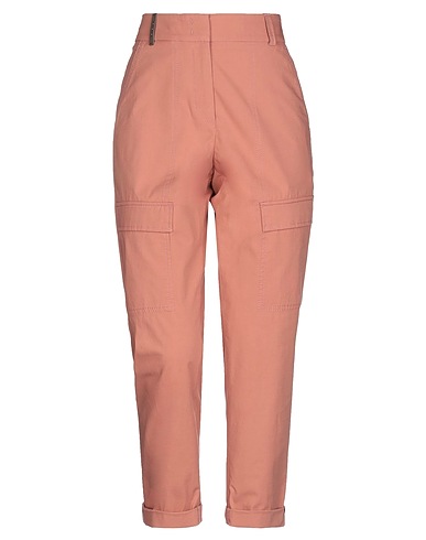 PESERICO Casual pants Blush 96% Cotton, 4% Elastane