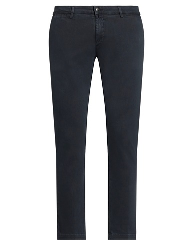 BRIGLIA 1949 Casual trouser Midnight blue 97% Cotton, 3% Elastane