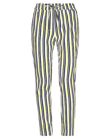 LIU •JO Casual pants Yellow 100% Polyester