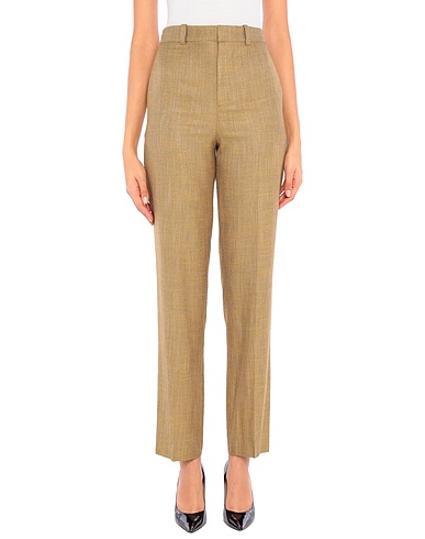 ERIKA CAVALLINI Casual trouser Light green 100% Viscose