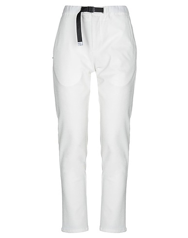 WHITE SAND Casual trouser White 67% Viscose, 18% Lurex®, 12% Polyamide, 3% Elastane
