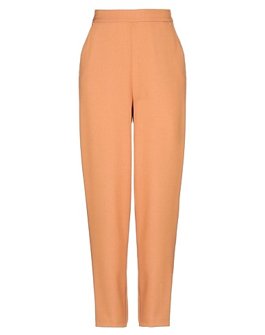 MANILA GRACE Pantalone Cammello 68% Poliestere, 30% Viscosa, 2% Elastan