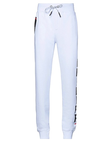 PHILIPP PLEIN Casual trouser White 100% Cotton