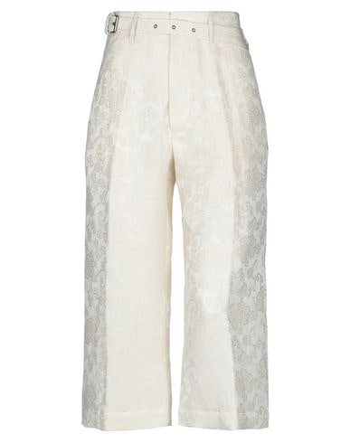 Aspesi Woman Pants Ivory Size M Linen, Silk