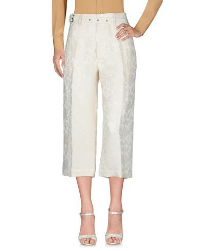 Aspesi Woman Pants Ivory Size M Linen, Silk In Ivory
