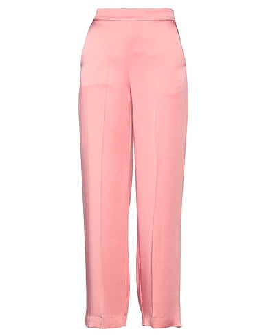 MALÌPARMI Pantalone Rosa antico 71% Acetato, 29% Viscosa