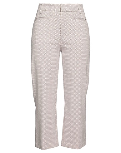 DONDUP Casual trouser Beige 69% Viscose, 25% Polyamide, 6% Elastane