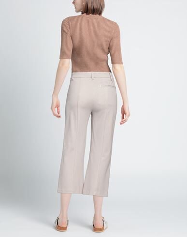 Dondup Cropped Pants In Beige