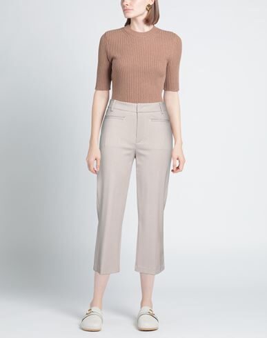 Dondup Cropped Pants In Beige