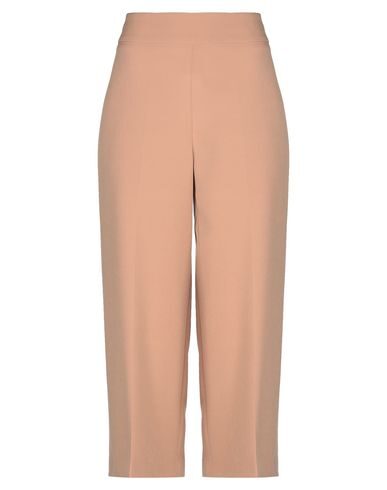 Twenty Easy By Kaos Cropped Pants In Beige