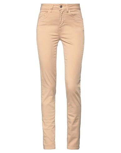 LIU •JO Casual pants Camel 96% Cotton, 4% Elastane