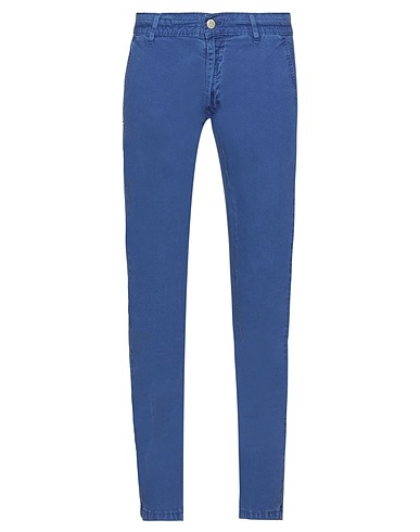 GREY DANIELE ALESSANDRINI Pantalone Blu notte 98% Cotone, 2% Elastan