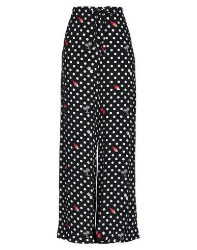 Mcq By Alexander Mcqueen Polka Dot Trousers In Black