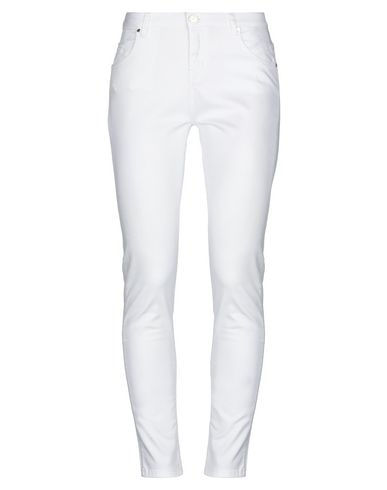 Maison Espin Casual Pants In White