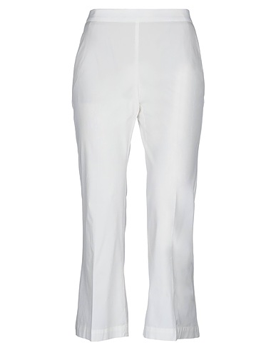MALÌPARMI Pantalone Bianco 97% Cotone, 3% Elastan